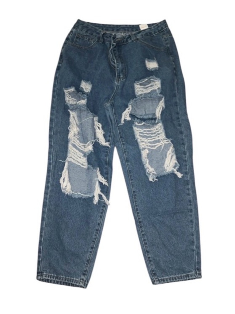 Women’s ripped jeans, large